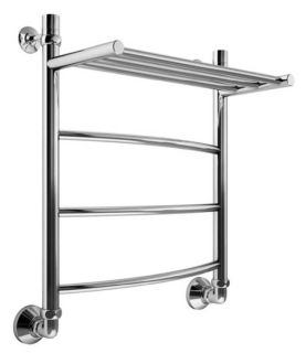 Полотенцесушитель водяной Маргроид В4 Р60*50 с полкой хром 04-6050-002